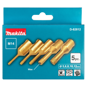 Diamant-Hohlbohrkornen-Set M14 5-tlg.