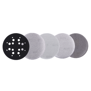 Netzschleifmittel-Set 150mm 21-tlg.