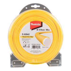 Makita Hilo de nylon round trim, 3,0 mm x 56 m · E-02842