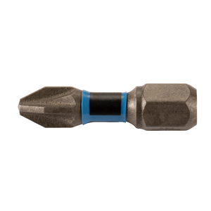 E-03252 - Torsion screw bit set Impact Premier, PZ2, 25 mm, 1/4 