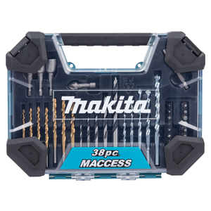 MACCESS Borr- och bitssats, 38 delar