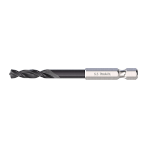 HSS TiAln Metal Impact Drill Bit 5.5x78mm
