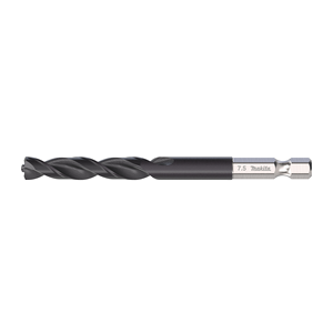 HSS TiAln Metal Impact Drill Bit 7.5x95mm,