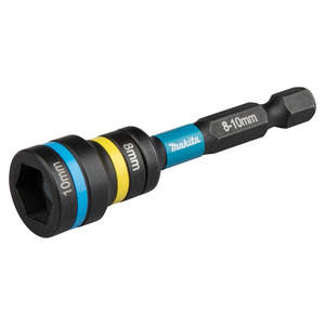 Steckschlüssel 2-in-1 SW8/SW10 Impact Black