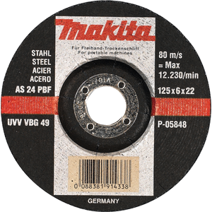 Grinding Disc 125 x 6 mm