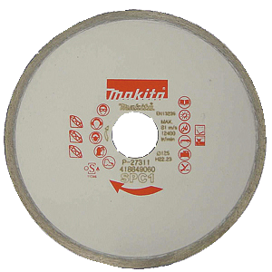 Makita Disco de corte diamante, 125 mm · P-27311