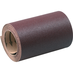 Abrasive sanding roll, 120 mm x 5 m, 40G