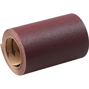 Abrasive sanding roll, 120 mm x 5 m, 60G