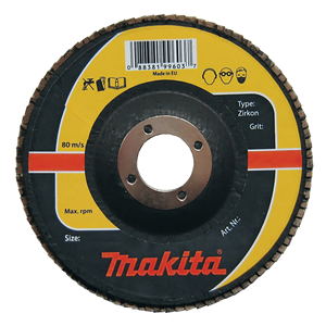 Makita Cepillo lijas taladro 180G x 22,23 mm, 60G, Zirkon · P-65589